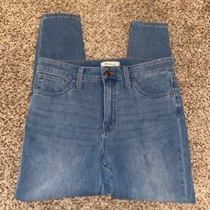 Madewell Curvy Roadtrippers Jeggings. Sz 29